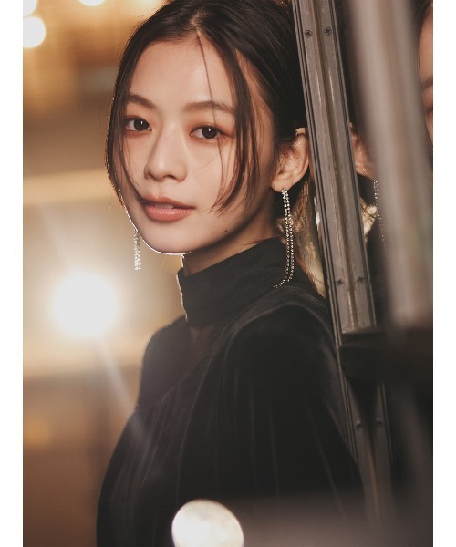 シアーコンビタイトワンピース（ワンピース）｜anuans（アニュアンス