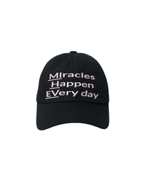 MIHEV（ミヘブ）の「ミラクルヘプンエブリデイボールキャップブラックピンク（キャップ）」