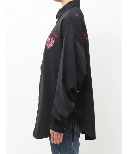 jouetie ジョジョ ストーンオーシャン シャツ M 黒 空条徐倫 長袖 jouetie ジョジョ ストーンオーシャン シャツ M 黒 空条徐倫 長袖