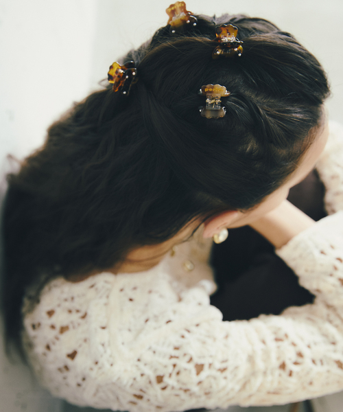 perle, by SAORI TANABE】Croissant（バレッタ/ヘアクリップ）｜La