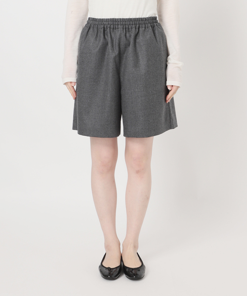 IENAウォッシャブルウールショートパンツ ウォッシャブルサキソニーウールショートパンツ（その他パンツ）｜IENA