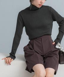 URBAN RESEARCH ROSSO WOMEN | エクストラファインリブタートルニット(ニット/セーター)