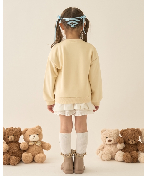 Lycee mine(リセマイン)の「【Lycee mine バレエシリーズ】タックプリーツスカート(インパン付き)【子供服】【キッズ】【女の子】(スカート・キッズ・ベージュ/チャコール/ピンク/オフホワイト・140cm/150cm/100cm/110cm/120cm/130cm)」の15枚目の写真