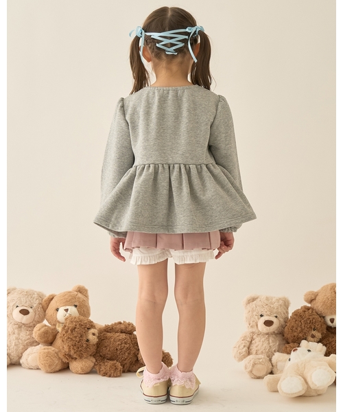 Lycee mine(リセマイン)の「【Lycee mine バレエシリーズ】タックプリーツスカート(インパン付き)【子供服】【キッズ】【女の子】(スカート・キッズ・ベージュ/チャコール/ピンク/オフホワイト・140cm/150cm/100cm/110cm/120cm/130cm)」の20枚目の写真