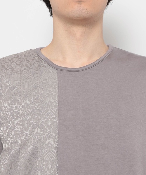 HARE（ハレ）の「アシメジャガードプリーツスウェット(HARE)（スウェット・メンズ・グレー/ブルー/ブラック・FREE）」の21枚目の写真