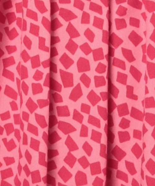 Ray BEAMS（レイビームス）の「RBS / スクエアプリント ギャザー マキシスカート（スカート・レディース・ピンク/ネイビー・1/0）」の22枚目の写真