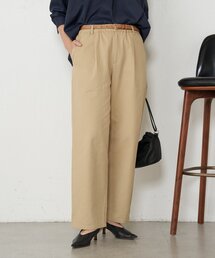 【キレイ目カジュアル】ストレートチノパンツ