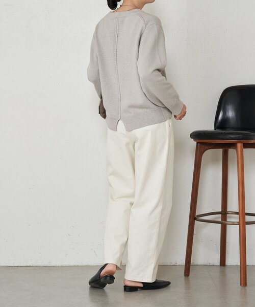 Jena espace merveilleux(ジェナ エスパスメルヴェイユ)の「【キレイ目カジュアル】ストレートチノパンツ(その他パンツ・レディース・アイボリー/ベージュ/チャコールグレー・FREE)」の22枚目の写真