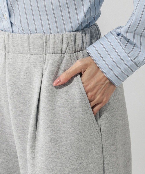 GLOBAL WORK(グローバルワーク)の「ダンボールワイドパンツ/636485(スウェットパンツ・レディース・ブラック/グレー・MEDIUM/LARGE)」の17枚目の写真