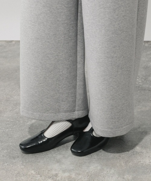 GLOBAL WORK(グローバルワーク)の「ダンボールワイドパンツ/636485(スウェットパンツ・レディース・ブラック/グレー・MEDIUM/LARGE)」の18枚目の写真