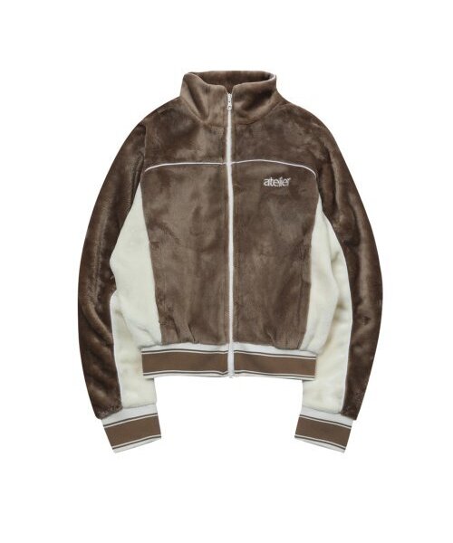 chancechance(チャンスチャンス)の「ATELIER TRACK JACKET(BROWN)(ナイロンジャケット・メンズ・その他・SMALL)」の1枚目の写真