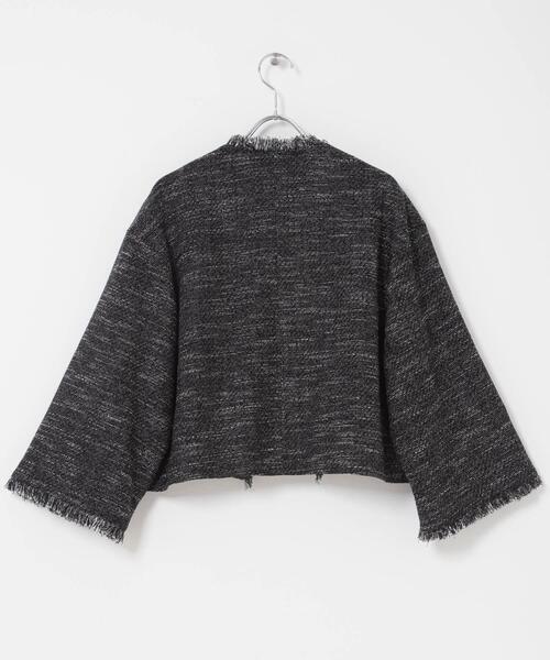 ツイードショートジャケット（ノーカラージャケット）｜URBAN RESEARCH