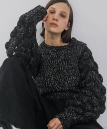 LAATO | lantern long sleeve knit(ニット/セーター)