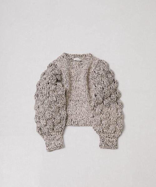 LAATO（ラート）の「lantern long sleeve knit（ニット/セーター・レディース・アイボリー/ブラック・FREE）」の18枚目の写真