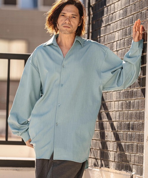 CAMBIO（カンビオ）の「ms6380-Long Length Shirts ロングシャツ