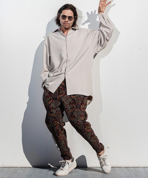 CAMBIO（カンビオ）の「ms6380-Long Length Shirts ロングシャツ