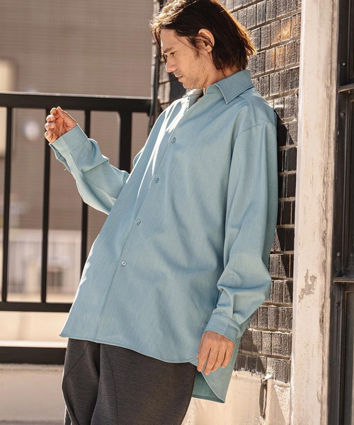 CAMBIO（カンビオ）の「ms6380-Long Length Shirts ロングシャツ