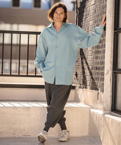 CAMBIO（カンビオ）の「ms6380-Long Length Shirts ロングシャツ
