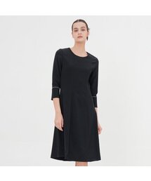 Chain Detail Slim Dress _Black