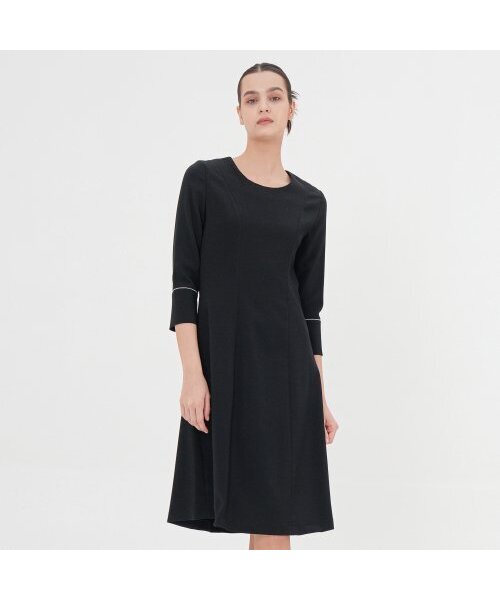 ACUD(アクド)の「Chain Detail Slim Dress _Black(ワンピース・レディース・ブラック・S/M)」の1枚目の写真