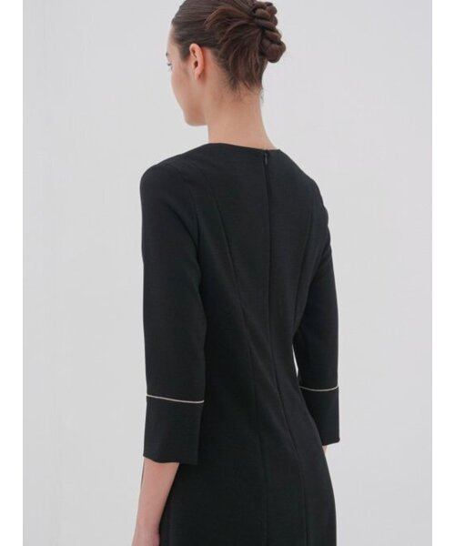 ACUD(アクド)の「Chain Detail Slim Dress _Black(ワンピース・レディース・ブラック・S/M)」の4枚目の写真