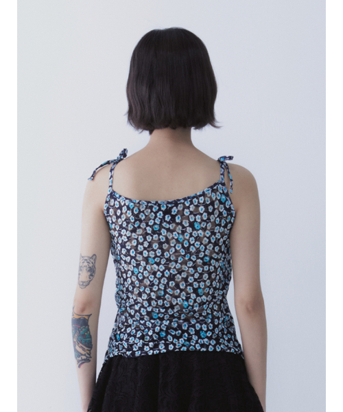 SETSETSET(セットセットセット)の「SARA LACE UP SLEEVELESS(Tシャツ/カットソー・レディース・その他・ONE SIZE)」の4枚目の写真