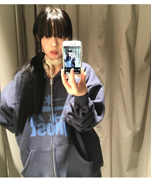 GHOST 3STAR HOODIE ZIP UP_NAVY(NG2FSUM483A)