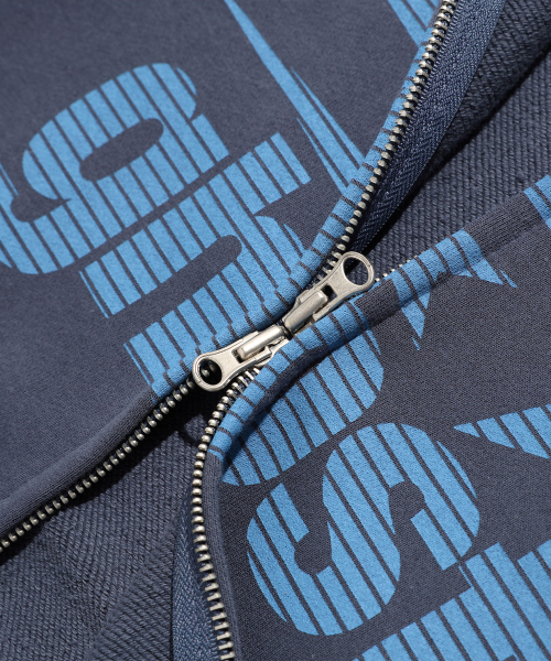 NICE GHOST CLUB(ナイスゴーストクラブ)の「GHOST 3STAR HOODIE ZIP UP_NAVY(NG2FSUM483A)(パーカー・レディース・ネイビー・S/M/L)」の6枚目の写真