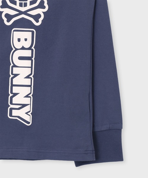 Psycho Bunny(サイコバニー)の「コミックアートグラフィック ロングスリーブTシャツ(Tシャツ/カットソー・メンズ・ダークブルー/ホワイト/ブラック・MEDIUM/LARGE/X-LARGE/SMALL)」の18枚目の写真