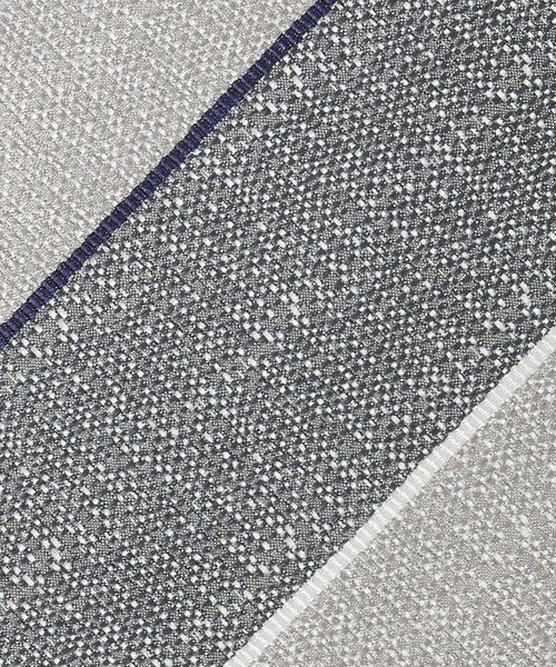 Seaward&stearn(シーワードスターン)の「<Seaward & Stearn>8.0cm ストライプ4 ネクタイ(ネクタイ・メンズ・ライトグレー・FREE)」の4枚目の写真
