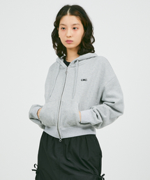 LMC( )��WM OG CROPPED ZIP-UP HOODIE heather gray(�p�[�J�[)