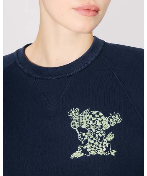 KENZO Cartoon' エンブロイダリー スウェット イン コットン