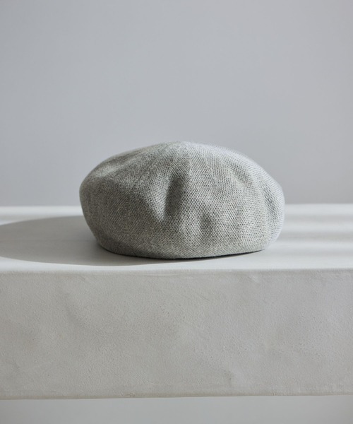 studio CLIP（スタディオクリップ）の「サーモベレー帽（ハンチング/ベレー帽・レディース・レッド/ブラック/グレー・FREE）」の4枚目の写真