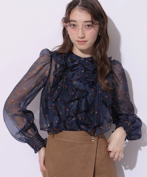 Rirandture(リランドチュール)の「スエードラップミニスカート(スカート・レディース・ベージュ/キャメル・0/1/2)」の5枚目の写真