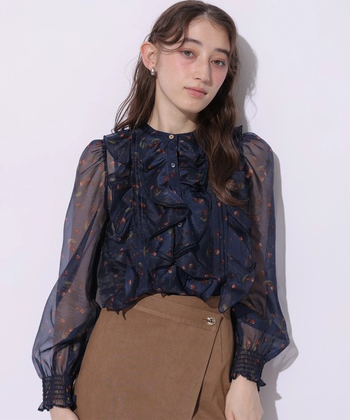 Rirandture(リランドチュール)の「スエードラップミニスカート(スカート・レディース・ベージュ/キャメル・0/1/2)」の6枚目の写真