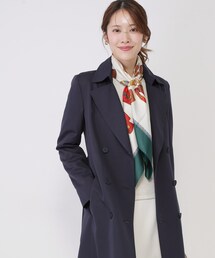 COUP DE CHANCE（クードシャンス）の「【撥水/細見えシルエット】きれいめトレンチコート（トレンチコート）」