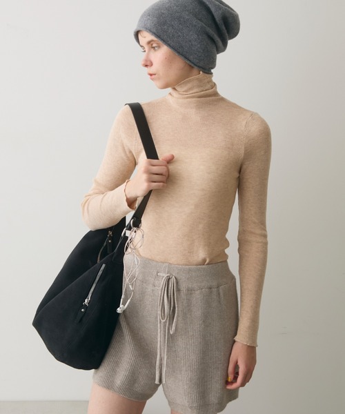 full/fill.(フルフィル)の「belt handle shoulder bag / ベルトハンドルショルダーバッグ(ショルダーバッグ・レディース・ブラック/ベージュ・FREE)」の8枚目の写真