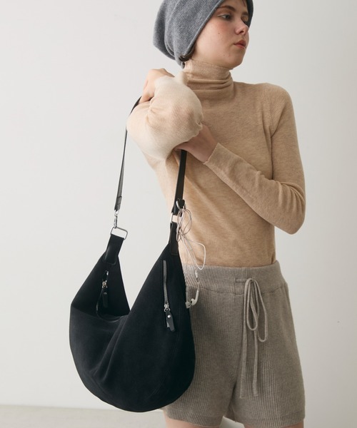 full/fill.(フルフィル)の「belt handle shoulder bag / ベルトハンドルショルダーバッグ(ショルダーバッグ・レディース・ブラック/ベージュ・FREE)」の10枚目の写真