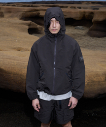 FAKE CAMPER（フェイクキャンパー）の「リップストップウィンドブレーカージャケット[BROWN]（ナイロンジャケット）」