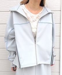 Q | ライントラックジャケット(その他アウター)