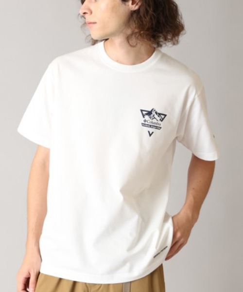 Columbia（コロンビア）の「【Columbia】アーバンハイクグラフィックショートスリーブTシャツ（Tシャツ/カットソー・メンズ・ホワイト系1/ブラック系1/ブラック系その他2/ホワイト系その他2・XL/L/M/S）」の2枚目の写真