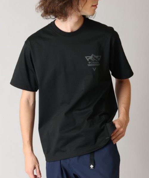 Columbia（コロンビア）の「【Columbia】アーバンハイクグラフィックショートスリーブTシャツ（Tシャツ/カットソー・メンズ・ホワイト系1/ブラック系1/ブラック系その他2/ホワイト系その他2・XL/L/M/S）」の4枚目の写真