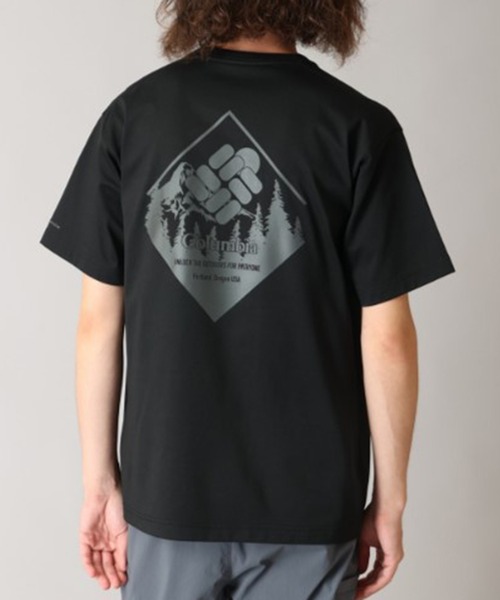 Columbia（コロンビア）の「【Columbia】アーバンハイクグラフィックショートスリーブTシャツ（Tシャツ/カットソー・メンズ・ホワイト系1/ブラック系1/ブラック系その他2/ホワイト系その他2・XL/L/M/S）」の3枚目の写真