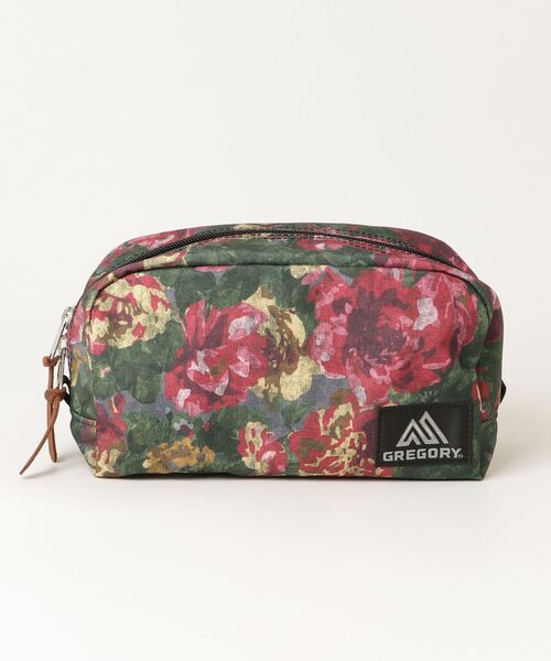 GREGORY(グレゴリー)の「クラシックベルトポーチL CLASSIC BELT POUCH L V2 ボタニカルタペストリー(ポーチ・メンズ・レッド系その他・ONE SIZE)」の1枚目の写真