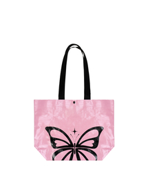 NICK&NICOLE（ニックアンドニコール）の「SIGNATURE BUTTERFLY REUSABLE BAG_PINK（ショルダーバッグ）」