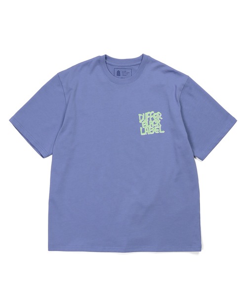 The DUFFER of ST.GEORGE(ザダファーオブセントジョージ)の「〔BLACK LABEL〕NEON LOGO PRINT TEE:CVC天竺 速乾 ネオンロゴ プリントTEE(Tシャツ/カットソー・メンズ・ブルー/ブラック/ライトグレー/ホワイト・SMALL/MEDIUM/LARGE/X-LARGE)」の21枚目の写真