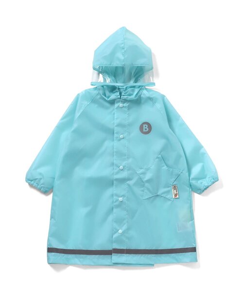 BREEZE（ブリーズ）の「スマートレインコート（レインコート/ポンチョ・キッズ・ピンク/イエロー/ブルー・130/110/120/100/140）」の4枚目の写真
