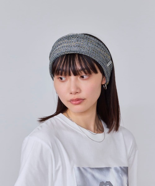 OVERRIDE（オーバーライド）の「OVERRIDE  GRAD ROLL HAIRBAND SGP / オーバーライド（ヘアバンド・レディース・ブルー/ピンク/グレー・57~59cm）」の2枚目の写真