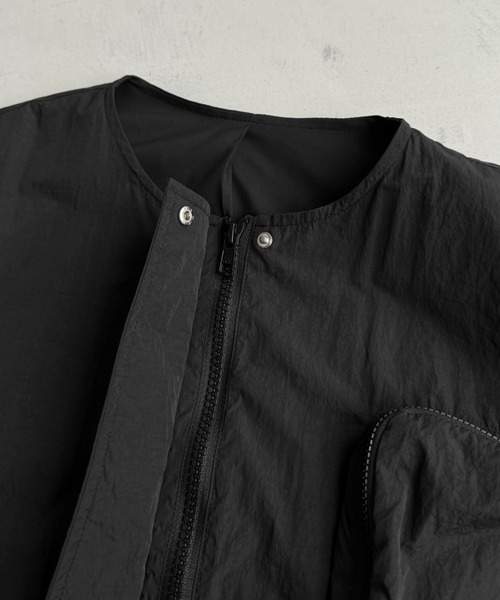 wee9s(ウィークス)の「9pockets buddy egg vest / 9ポケットバディエッグベスト(ベスト・レディース・ブラック/ホワイト・FREE)」の21枚目の写真