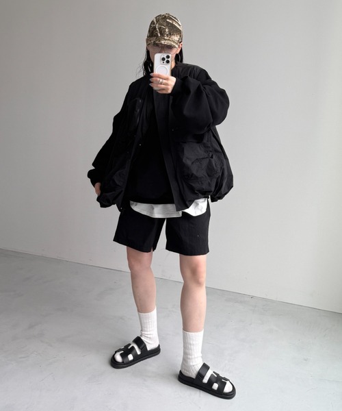 wee9s(ウィークス)の「9pockets buddy egg vest / 9ポケットバディエッグベスト(ベスト・レディース・ブラック/ホワイト・FREE)」の15枚目の写真